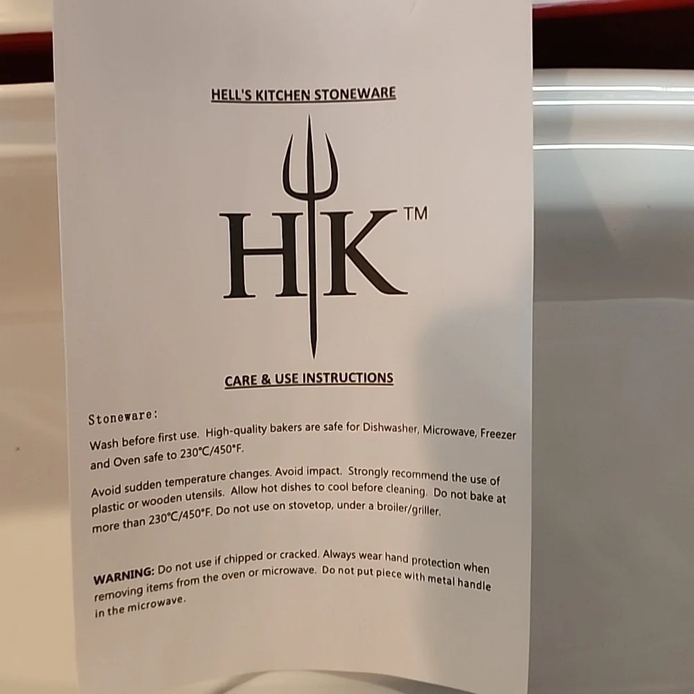 Hells Kitchen Brand New Red Bread Baker 2.3 QT